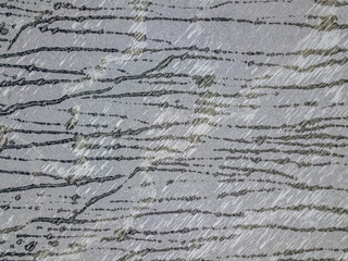 Aerial view on ice texture on the surface of the ice on a lake