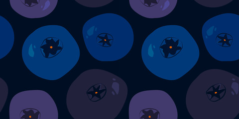 bilberry seamless template
