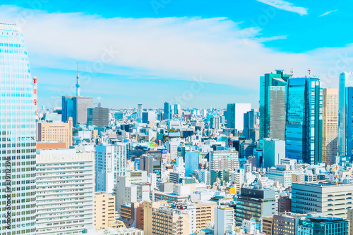 東京の都市風景 アニメ風 Wall Mural Wallpaper Murals Kurosuke 東京の都市風景 アニメ風 Wall Mural Wallpaper Murals Kurosuke