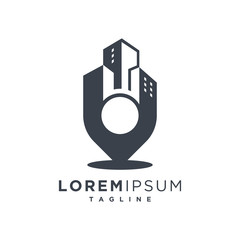 Building place appe
appartment icon logo design vector template