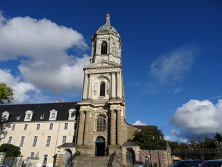Fototapeta na wymiar Rennes is a beautiful city in Brittany, France