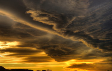 Fototapeta premium Gewitterwolken