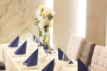 beautiful arrangement for wedding