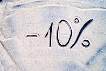 Words written in the sand