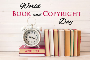 World book and copyright day, april 23. P