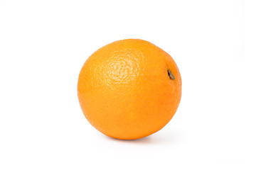 orange isolated include clipping path on white background.stack photo