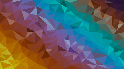 Obraz premium Abstract colorful creative low poly banner