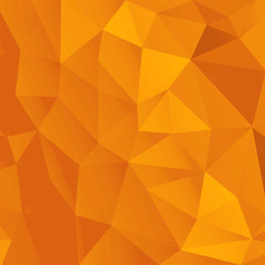 Orange low poly modern banner concept