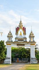 Wat Chai Sri (Chai Sri temple) in Khon Kaen,  Thailand.