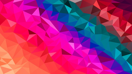 Naklejka premium Abstract colorful modern triangle background