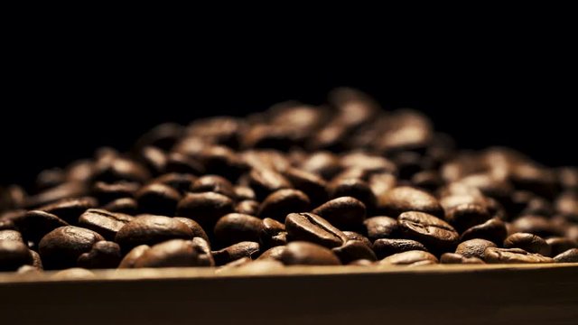 Coffee beans inside a Yuta bag