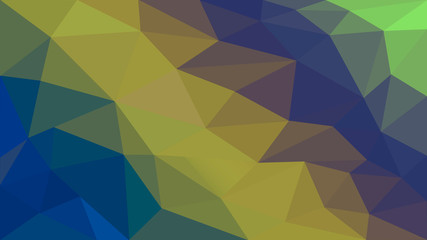 Obraz premium Low poly illustration. Beautiful geometric background