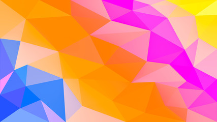 Obraz premium Modern low poly structure concept background