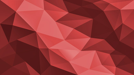 Abstract red triangle background. Red modern illustration