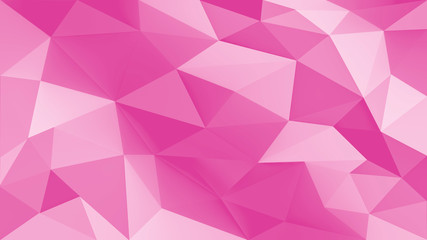 Pink low poly concept background