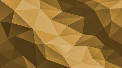 Beautiful low poly concept. Geometric art