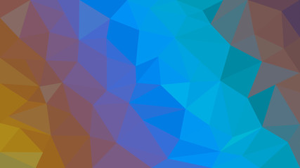 Obraz premium Abstract beautiful colorful low poly background