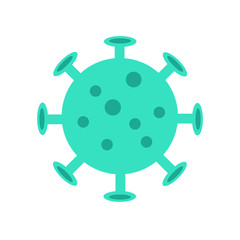 Obraz premium Vector illustration covid-19 virus - coronavirus 2019-nCoV. Coronavirus outbreak concept. Covid coronavirus infection