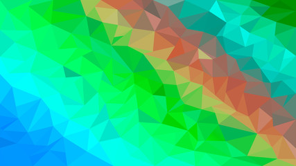Abstract modern colorful low poly illustration