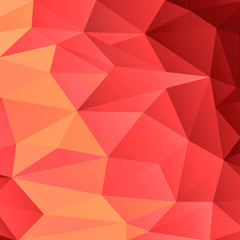 Obraz premium Abstract banner background with low poly triangles