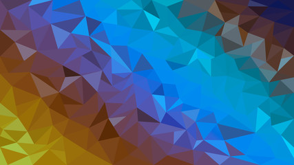 Abstract colorful low poly banner background