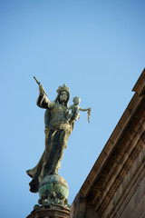 Obraz premium The city of Barcelona,Spain