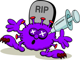 Corona virus killed by vaccine