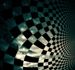 &nbsp;Interesting abstract background. Expressive lines, concept of dynamics and movement.