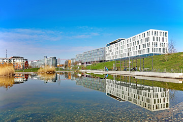 Naklejka premium See im Citypark