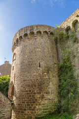 Fototapeta na wymiar Dinan, France. Jerzual Gate Tower