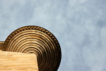 The city of Barcelona in Catalonia, Spain