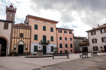 Fototapeta premium Krajobraz w północnych Włoszech