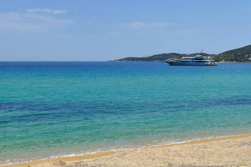 Obraz premium View of the beach of Valti in Sithonia peninsula