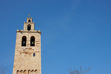 Fototapeta na wymiar Monastery of Sant Cugat in Catalonia, Spain