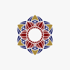 Mandala. Round Ornament Pattern. Vintage decorative elements. Hand drawn background. Islam, Arabic, Indian, ottoman motifs.