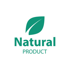 logo eco products. environmentally friendly. natural