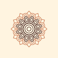 Mandala. Round Ornament Pattern. Vintage decorative elements. Hand drawn background. Islam, Arabic, Indian, ottoman motifs.
