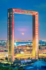 Foto auf Acrylglas Dubai Frame - famous attraction in Dubai city, United Arab Emirates © Rastislav Sedlak SK