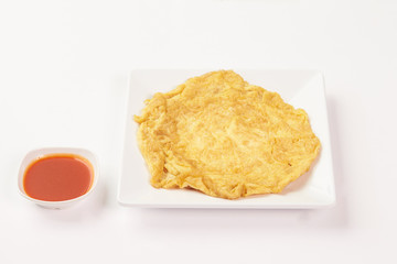 Thai Food on white background