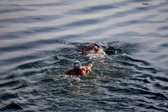 Epreuve de natation en eau libre