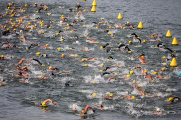 Epreuve de natation en eau libre