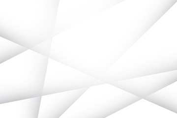 Abstract geometric white and gray color background.  Vector, illustration.