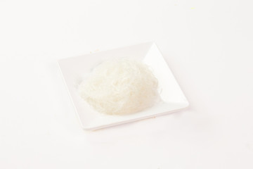 Fototapeta na wymiar Thai food on white background