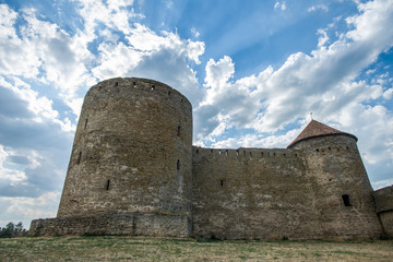 Fototapeta na wymiar Akkerman fortress, an ancient fortress with a beautiful view