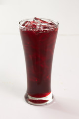 Thai food on white background