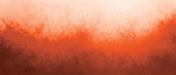 orange abstract watercolor background texture