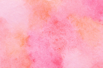 Fototapeta premium Pink orange bright colors abstract sky background. Dream sunset pastel texture image for designer.