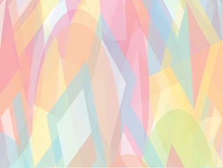 Beautiful of Colorful Art with Bright Colors, Abstract Modern Shape. Image for Background or Wallpaper