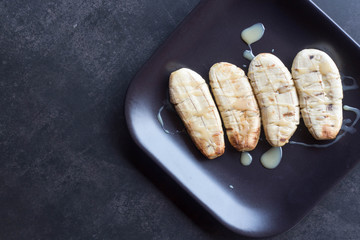 Roasted Banana with Caramel