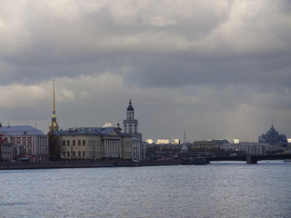 Naklejka premium Saint Petersburg is one of the most beautiful cities in Europe